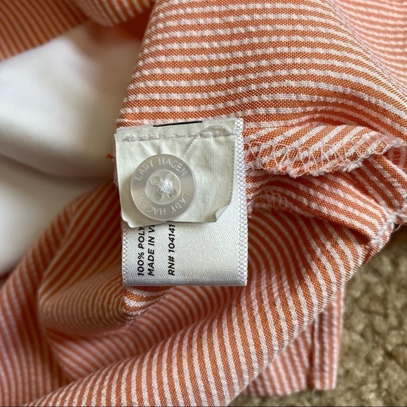 Lady Hagen Striped Back Zip Golf Skirt Size 6 Women - Picture 10 of 10